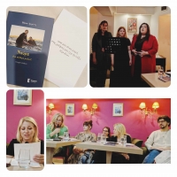 &Pi;&alpha;&rho;&omicron;&upsilon;&sigma;ί&alpha;&sigma;&eta; &beta;&iota;&beta;&lambda;ί&omicron;&upsilon; "&Nu;&omicron;ύ&rho;&alpha; έ&nu;&alpha; &pi;έ&nu;&theta;&iota;&mu;&omicron; &mu;&pi;&lambda;&omicron;&upsilon;&zeta; " &tau;&eta;&sigmaf;  &sigma;&upsilon;&gamma;&rho;&alpha;&phi;έ&alpha; &Beta;ά&sigma;&iota;&alpha;&sigmaf;  &Alpha;&rho;&gamma;έ&nu;&tau;&eta; &alpha;&pi;&omicron; &tau;&iota;&sigmaf;  &epsilon;&kappa;&delta;ό&sigma;&epsilon;&iota;&sigmaf; Έ&nu;&alpha;&sigma;&tau;&rho;&omicron;&nu;