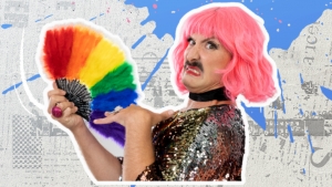 Συνέντευξη στην Καταιγίδα Τραμοντάνα με αφορμή το «Πείραμα Νο. 4», στο Μικρό Γκλόρια.