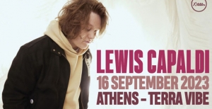 LEWIS CAPALDI | &Gamma;&iota;&alpha; &Pi;&Rho;&Omega;&Tau;&Eta; &Phi;&Omicron;&Rho;&Alpha; &sigma;&tau;&eta;&nu; &Epsilon;&lambda;&lambda;ά&delta;&alpha; | 16 &Sigma;&epsilon;&pi;&tau;&epsilon;&mu;&beta;&rho;ί&omicron;&upsilon; 2023 | TerraVibe